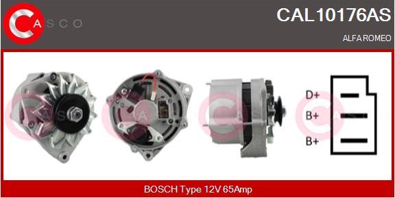 Casco CAL10176AS - Генератор vvparts.bg