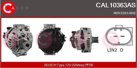 Casco CAL10363AS - Генератор vvparts.bg