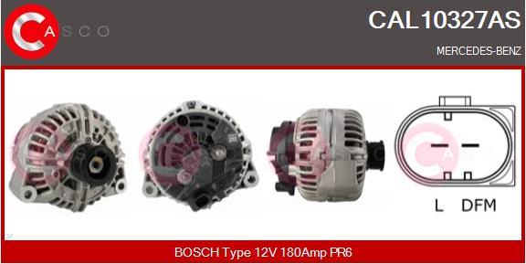 Casco CAL10327AS - Генератор vvparts.bg