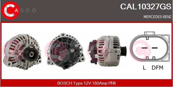 Casco CAL10327GS - Генератор vvparts.bg