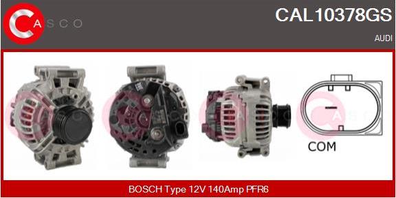 Casco CAL10378GS - Генератор vvparts.bg