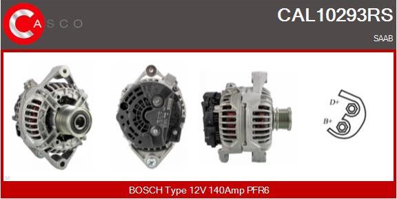 Casco CAL10293RS - Генератор vvparts.bg
