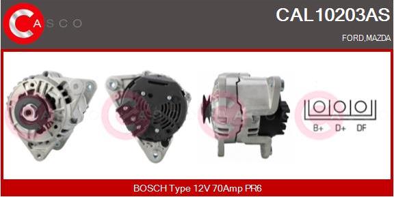 Casco CAL10203AS - Генератор vvparts.bg