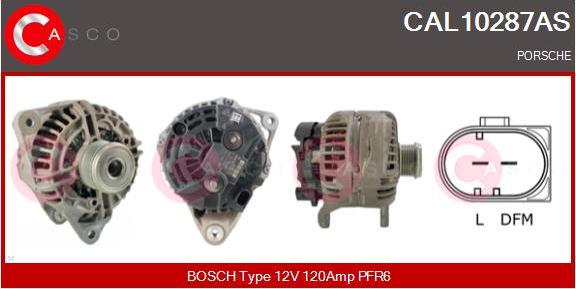 Casco CAL10287AS - Генератор vvparts.bg