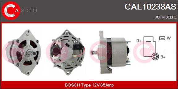 Casco CAL10238AS - Генератор vvparts.bg