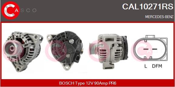 Casco CAL10271RS - Генератор vvparts.bg