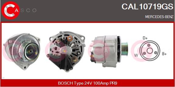 Casco CAL10719GS - Генератор vvparts.bg