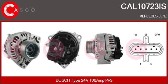 Casco CAL10723IS - Генератор vvparts.bg