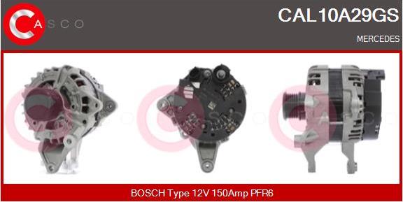 Casco CAL10A29GS - Генератор vvparts.bg