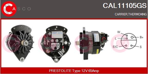 Casco CAL11105GS - Генератор vvparts.bg