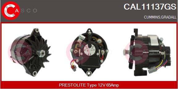 Casco CAL11137GS - Генератор vvparts.bg