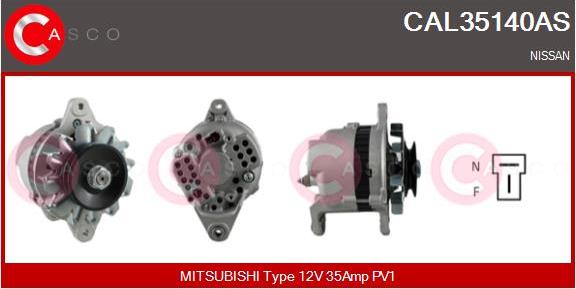 Casco CAL35140AS - Генератор vvparts.bg