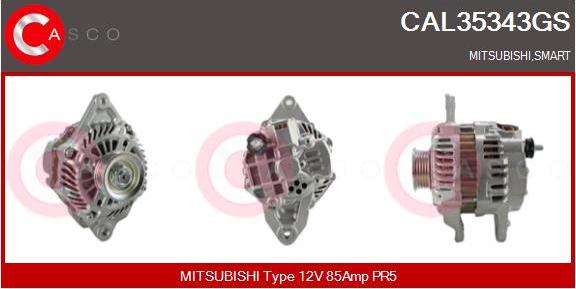 Casco CAL35343GS - Генератор vvparts.bg