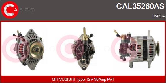 Casco CAL35260AS - Генератор vvparts.bg