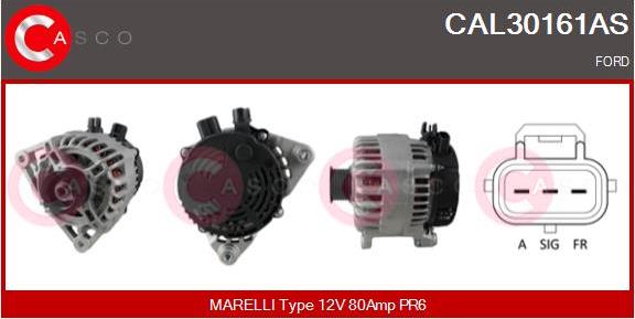 Casco CAL30161AS - Генератор vvparts.bg