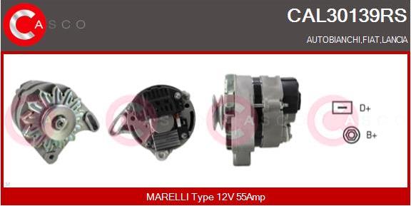 Casco CAL30139RS - Генератор vvparts.bg