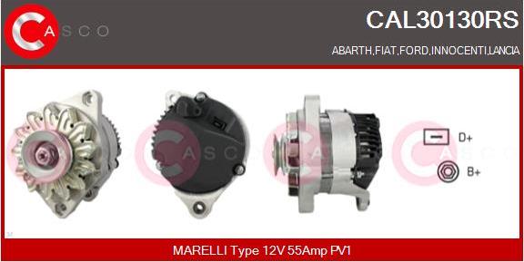 Casco CAL30130RS - Генератор vvparts.bg