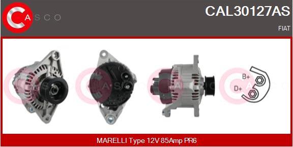 Casco CAL30127AS - Генератор vvparts.bg