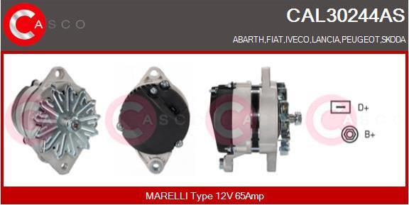 Casco CAL30244AS - Генератор vvparts.bg