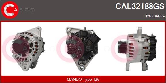 Casco CAL32188GS - Генератор vvparts.bg