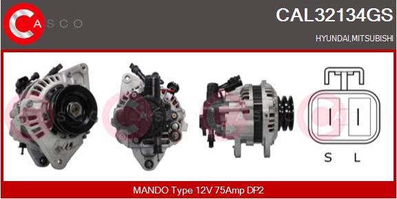 Casco CAL32134GS - Генератор vvparts.bg