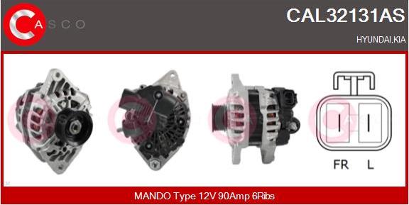 Casco CAL32131AS - Генератор vvparts.bg