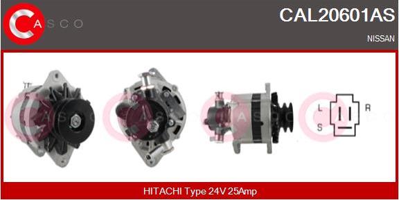 Casco CAL20601AS - Генератор vvparts.bg