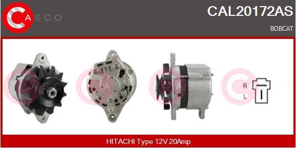 Casco CAL20172AS - Генератор vvparts.bg