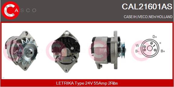 Casco CAL21601AS - Генератор vvparts.bg