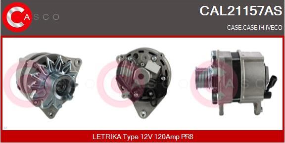 Casco CAL21157AS - Генератор vvparts.bg