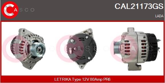 Casco CAL21173GS - Генератор vvparts.bg