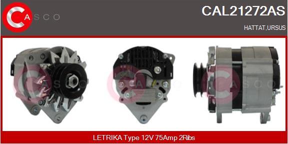 Casco CAL21272AS - Генератор vvparts.bg