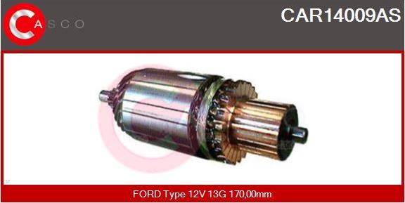 Casco CAR14009AS - Ротор, стартер vvparts.bg