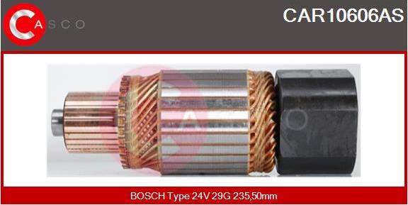 Casco CAR10606AS - Ротор, стартер vvparts.bg