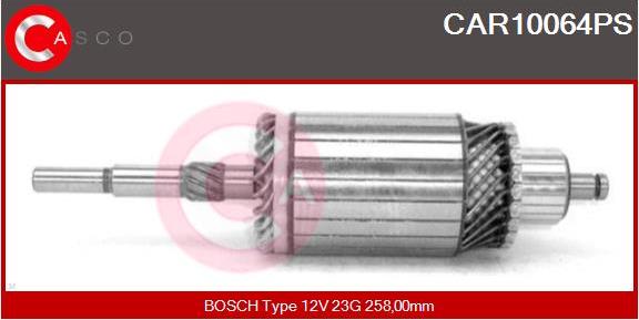 Casco CAR10064PS - Ротор, стартер vvparts.bg