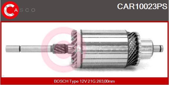 Casco CAR10023PS - Ротор, стартер vvparts.bg