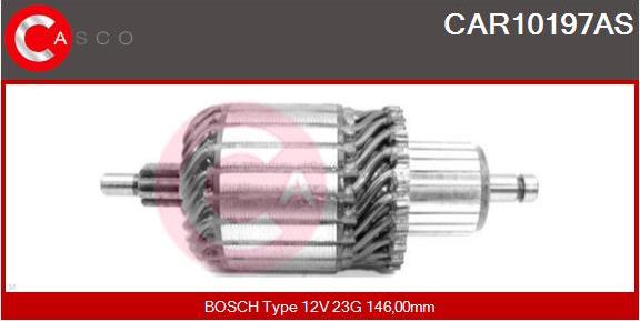 Casco CAR10197AS - Ротор, стартер vvparts.bg