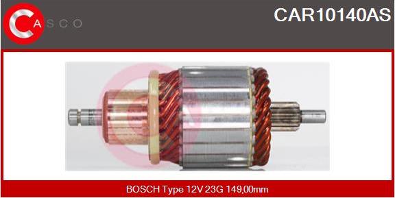Casco CAR10140AS - Ротор, стартер vvparts.bg