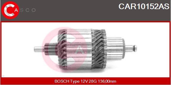 Casco CAR10152AS - Ротор, стартер vvparts.bg