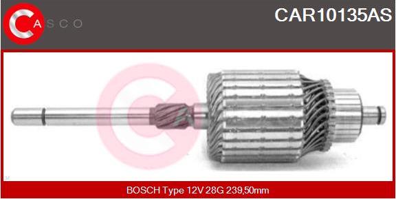 Casco CAR10135AS - Ротор, стартер vvparts.bg