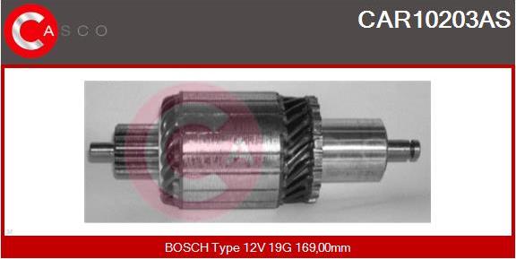 Casco CAR10203AS - Ротор, стартер vvparts.bg