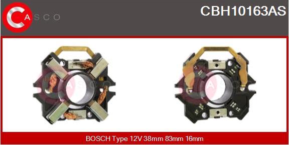 Casco CBH10163AS - Държач, карбонови четки vvparts.bg