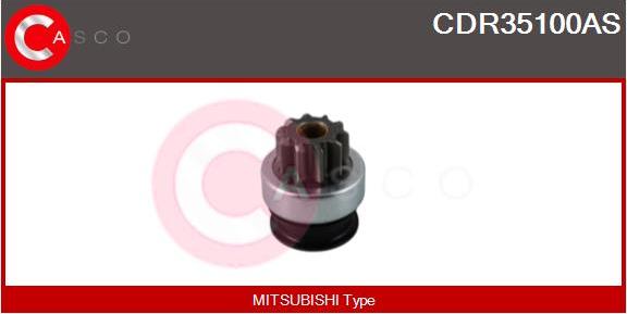 Casco CDR35100AS - Зъбно колелце, стартер vvparts.bg