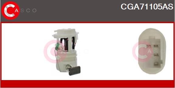 Casco CGA71105AS - Горивопроводен модул (горивна помпа+сонда) vvparts.bg
