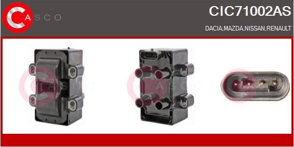 Casco CIC71002AS - Запалителна бобина vvparts.bg