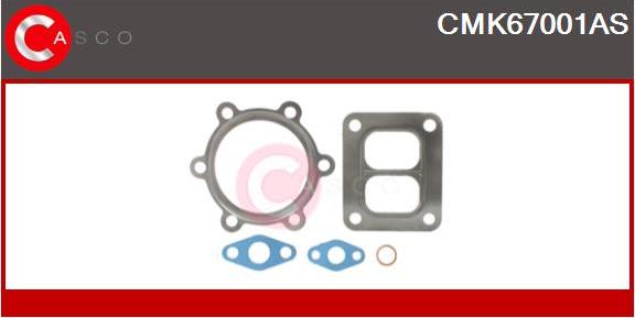 Casco CMK67001AS - Монтажен комплект, турбина vvparts.bg