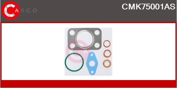 Casco CMK75001AS - Монтажен комплект, турбина vvparts.bg