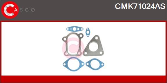 Casco CMK71024AS - Монтажен комплект, турбина vvparts.bg