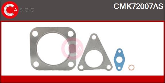 Casco CMK72007AS - Монтажен комплект, турбина vvparts.bg