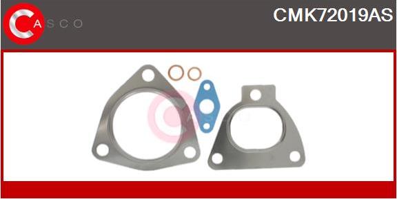 Casco CMK72019AS - Монтажен комплект, турбина vvparts.bg